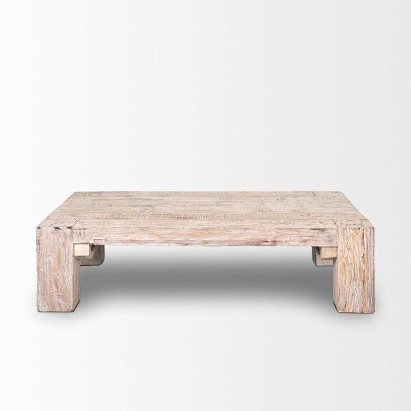 McArthur Rectangular Reclaimed Wood Coffee Table, image 2