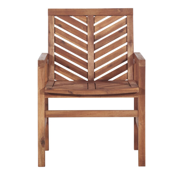 Brown Patio Chairs, Set of 2, image 2