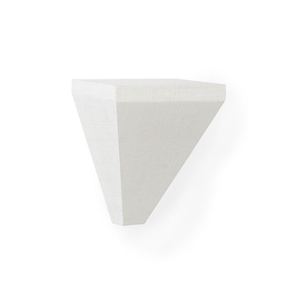 White Lacquer Wall Sconce, image 1