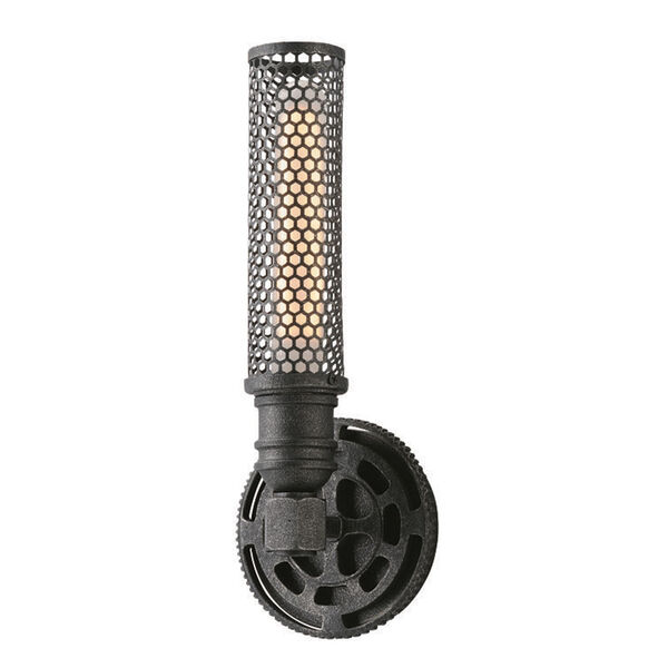 Atlas Aged Pewter One Light Wall Sconce, image 1