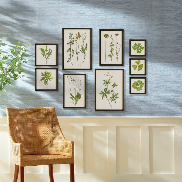 Green Foliage Prints Wall Art, Set of Nine, image 3