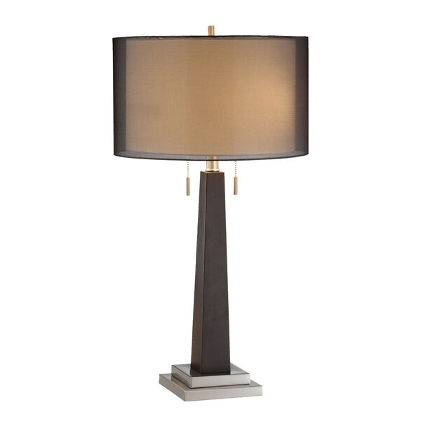 Jaycee Black Two-Light Table Lamp, image 1