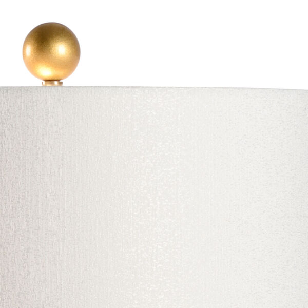 Crawford White and Gold One-Light Table Lamp, image 3