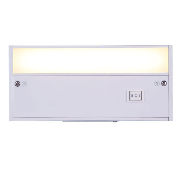White 8-Inch LED Under Cabinet Light Bar, image 2