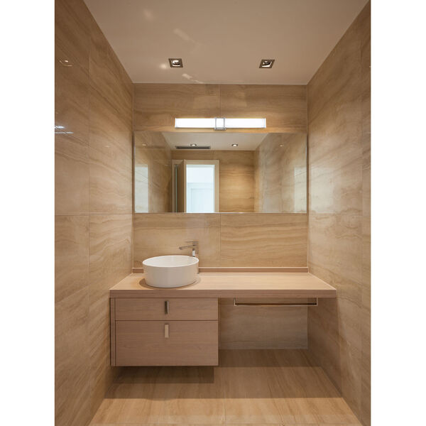 Tomero Chrome 35-Inch LED Bath Vanity, image 2