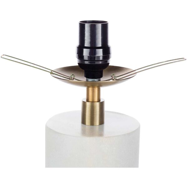 Una Brass One-Light Table Lamp, image 5
