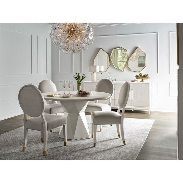 Miranda Kerr Geranium White Lacquer Dining Table, image 3