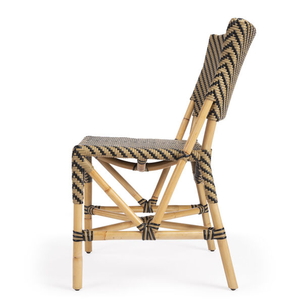 Ciel Brown Rattan Side Chair, image 4