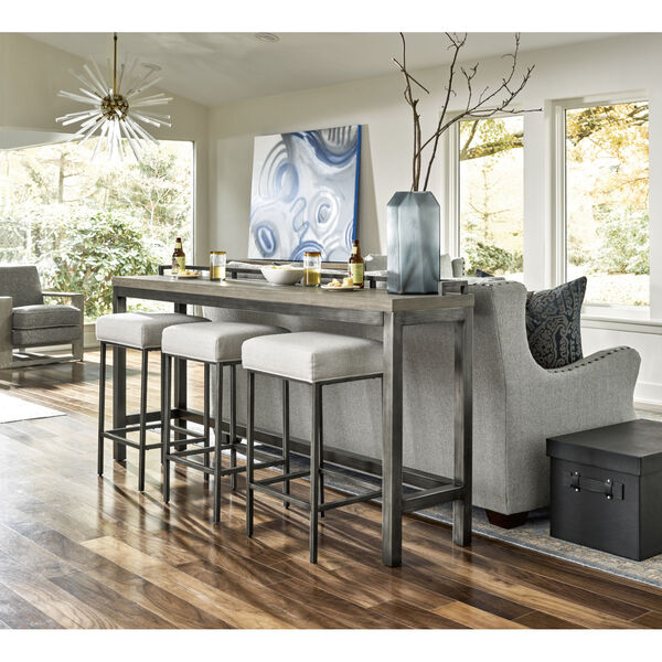 Curated Greystone Mitchell Console With Stools, image 2