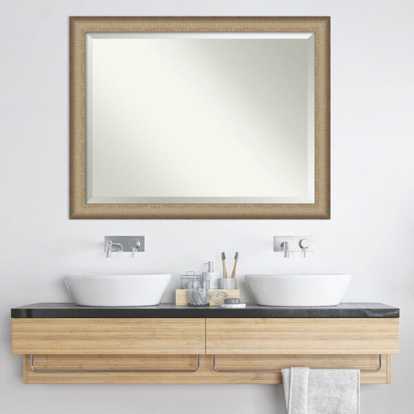 Elegant Bronze 45W X 35H-Inch Bathroom Vanity Wall Mirror, image 6