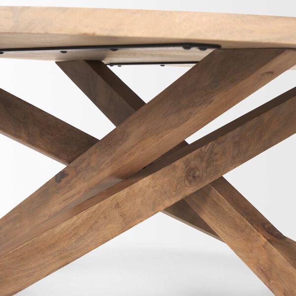 Solana Light Brown Wood Coffee Table, image 6