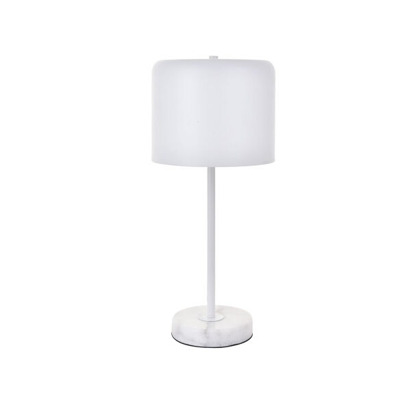 Exemplar White Nine-Inch One-Light Table Lamp, image 3