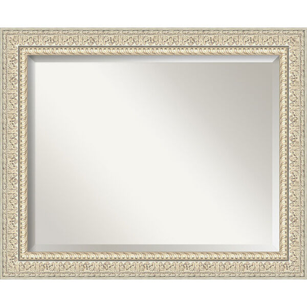 Fair Baroque Cream 34-Inch Wall Mirror, image 1