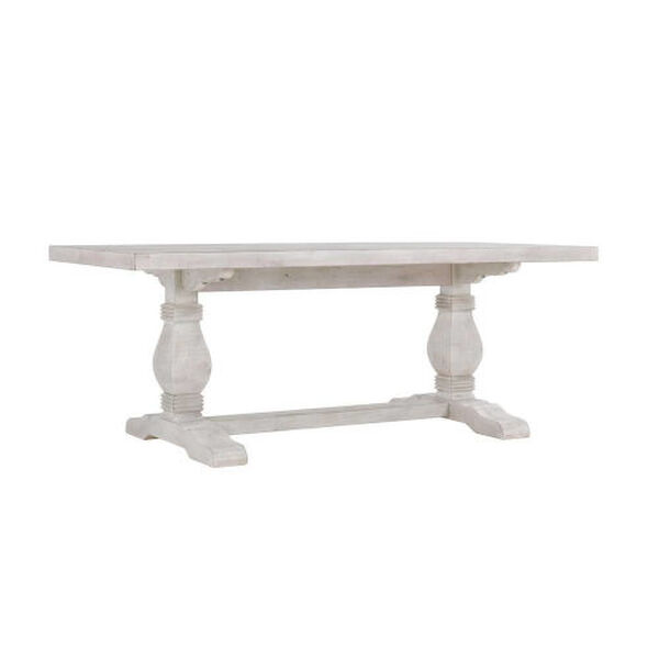 Quincy Nordic Ivory 78-Inch Dining Table, image 1
