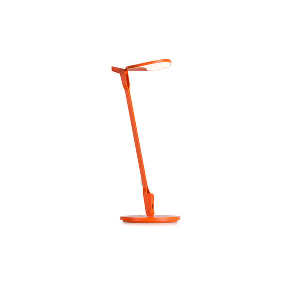 Splitty Matte Orange LED Desk Lamp, image 1