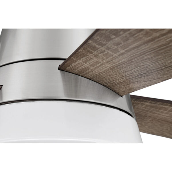 Revello Brushed Polished Nickel 52-Inch LED Ceiling Fan, image 4