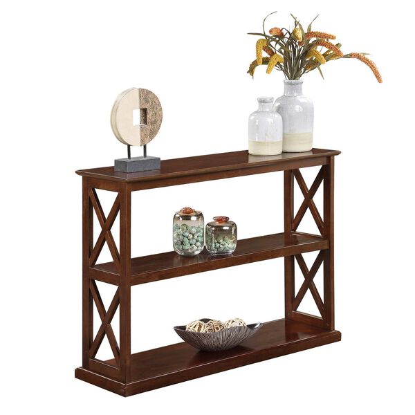 Coventry Espresso Console Table with Shelves, image 4