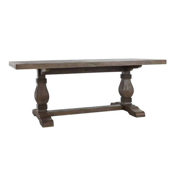 Quincy Desert Gray 78-Inch Dining Table, image 1