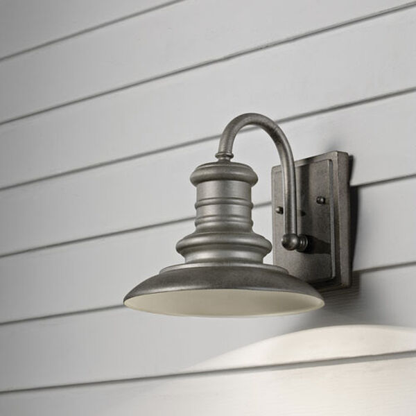 Beauport Silver Nine-Inch LED Outdoor Wall Sconce, image 2