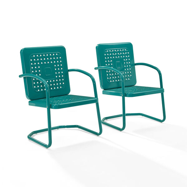 Bates Metal Outdoor Chair, Set of Two, image 1