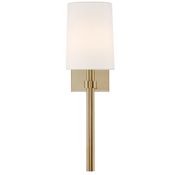 Butler Aged Brass One-Light Wall Sconce, image 1