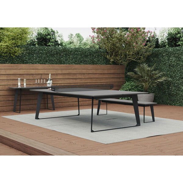Amsterdam Gray Concrete Outdoor Ping Pong Table, image 7