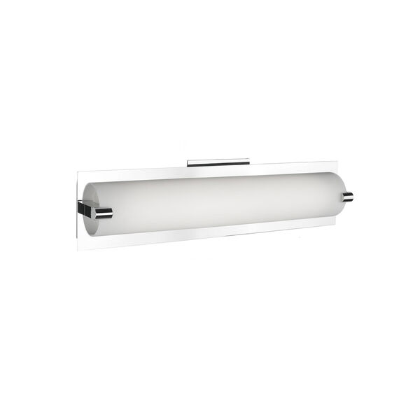 Chrome 18-Inch One-Light LED Bath Vanity, image 1