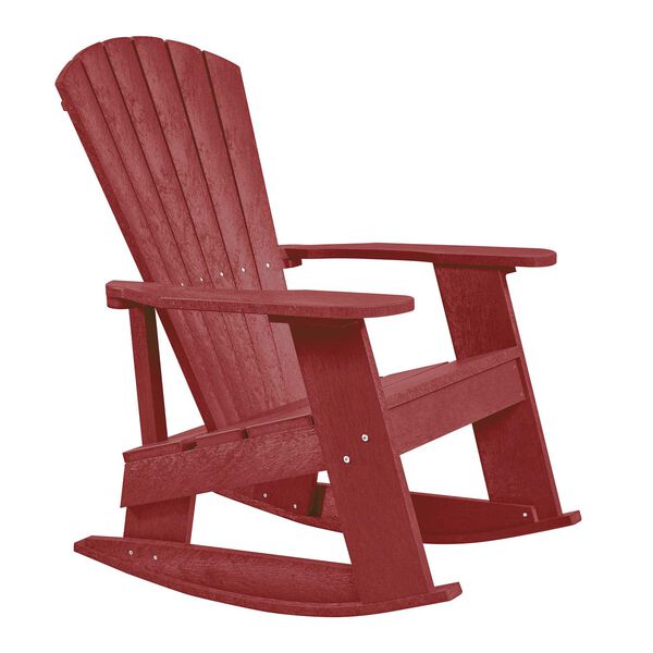 Capterra Casual Red Rock Adirondack Rocker Chair, image 1