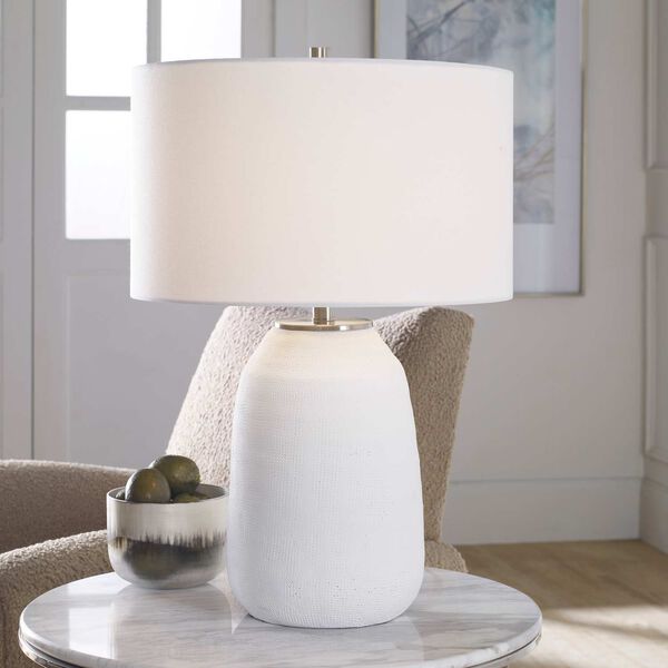 Heir Chalk White One-Light Table Lamp, image 2