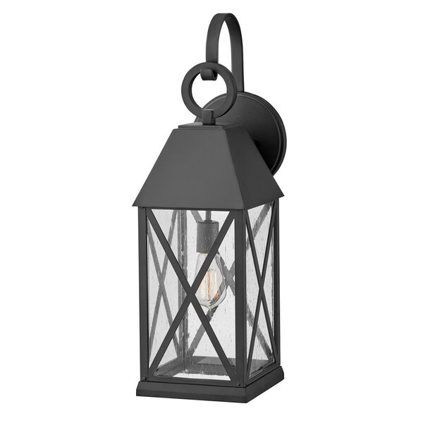 Briar Museum Black One-Light Outdoor Wall Mount, image 1