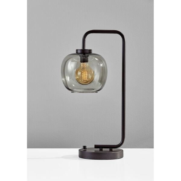 Ashton Matte Black One-Light  Table Lamp, image 2