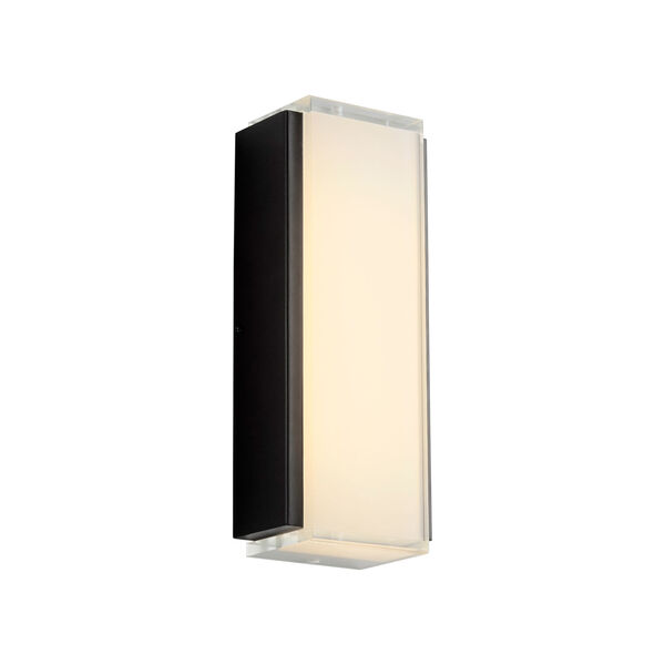 Helio Black 12-Inch LED Outdoor Wall Sconce, image 2