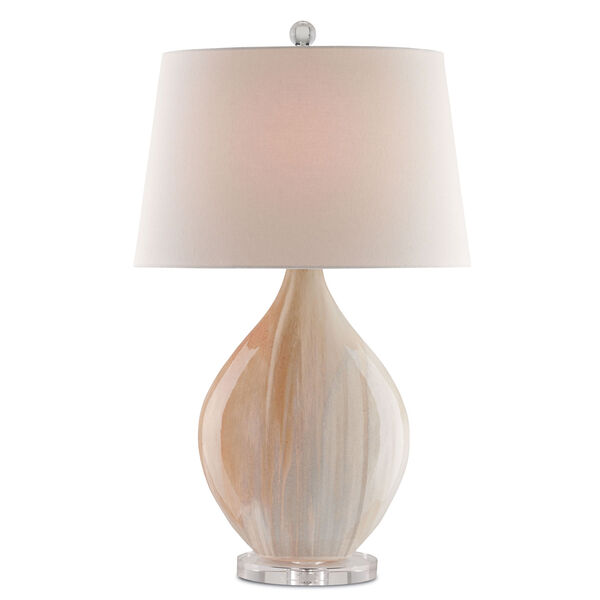 Opal Amber One-Light Table Lamp, image 1