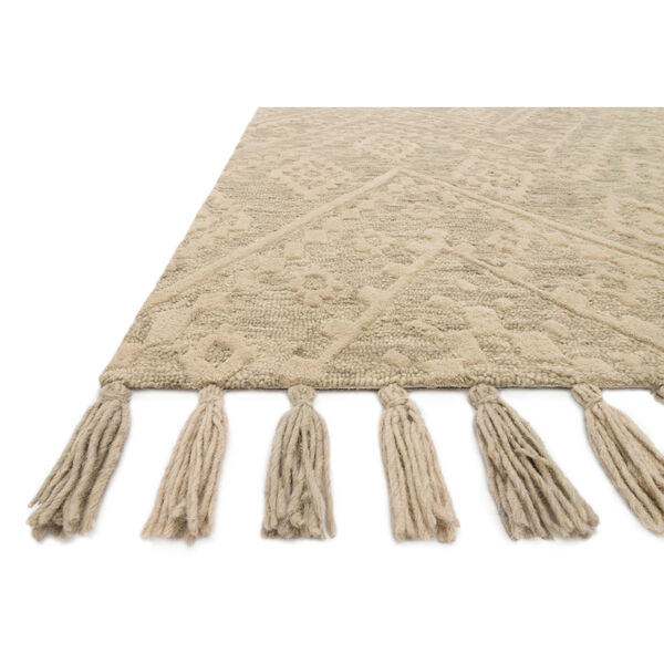 Crafted by Loloi Zagora Oatmeal Runner: 2 Ft. 6 In. x 7 Ft. 6 In., image 2