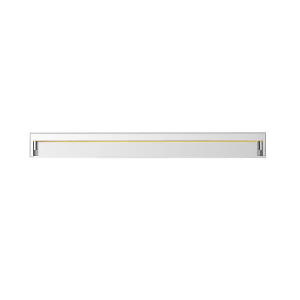 Linc Chrome 48-Inch LED Bath Vanity with Frosted Glass, image 2