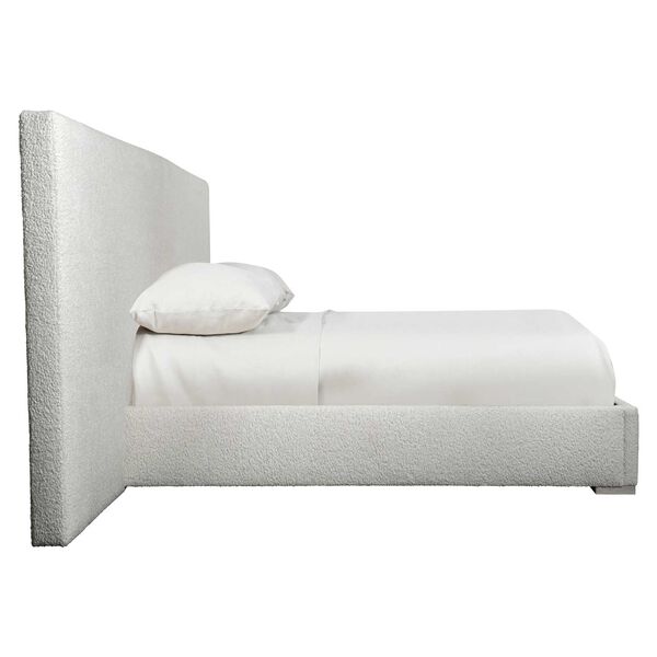 Solaria White and Natural King Panel Bed, image 3