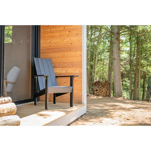 Generation Black Outdoor Adirondack Chair, image 10