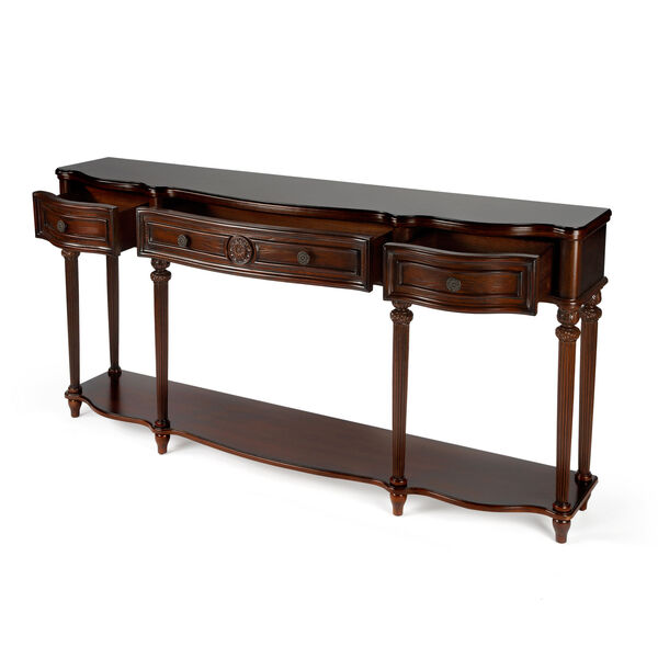 Peyton Cherry Console Table, image 5