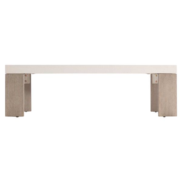 Lorenzo Vintage Cream and Natural 30-Inch Cocktail Table, image 3