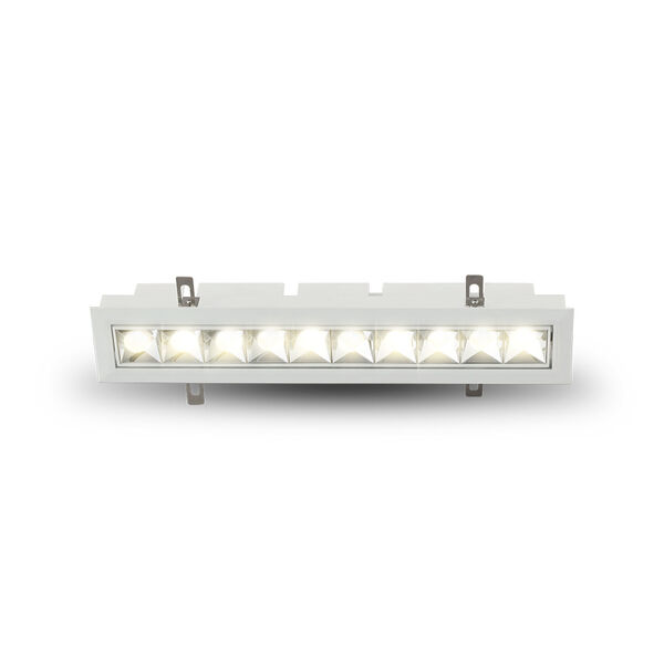 Rubik White 10-Light Adjustable LED Recessed Downlight, image 2
