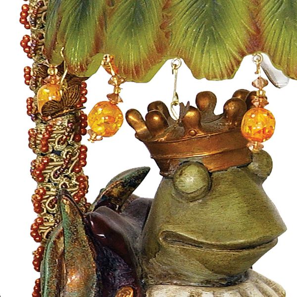 Sleeping King Frog Desk Lamp, image 4