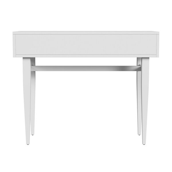 Lavery Cottage White Console Table with Storage, image 5