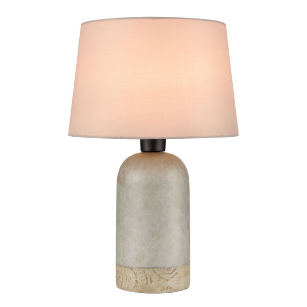 Burford Gray One-Light Outdoor Table Lamp, image 1