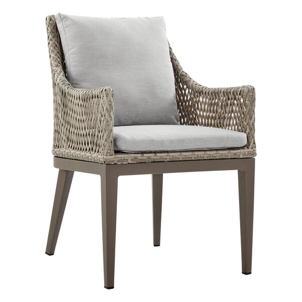 Grenada Gray Outdoor Dining Chair, Set of Two, image 2