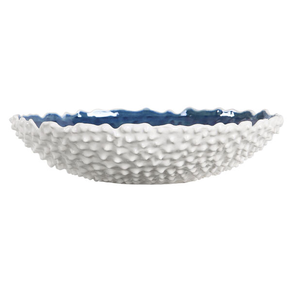 Ciji White Ceramic Bowl, image 1