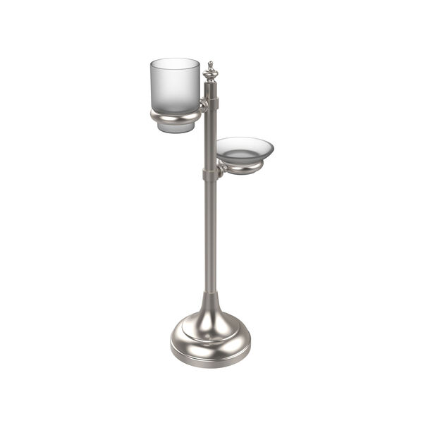 Vanity Top Multi-Accessory Ring Stand, Satin Nickel, image 1