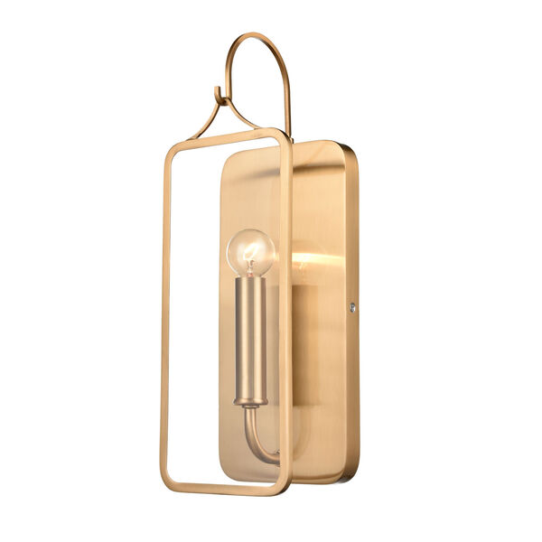 Merge Satin Brass One-Light Wall Sconce, image 2