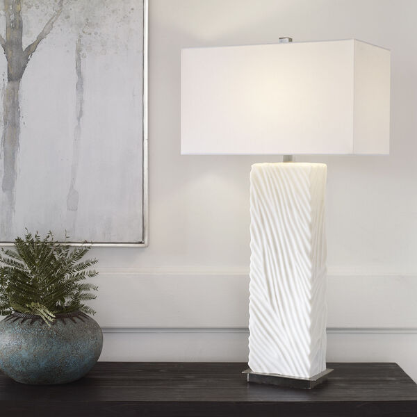 Pillar White One-Light Table Lamp, image 5