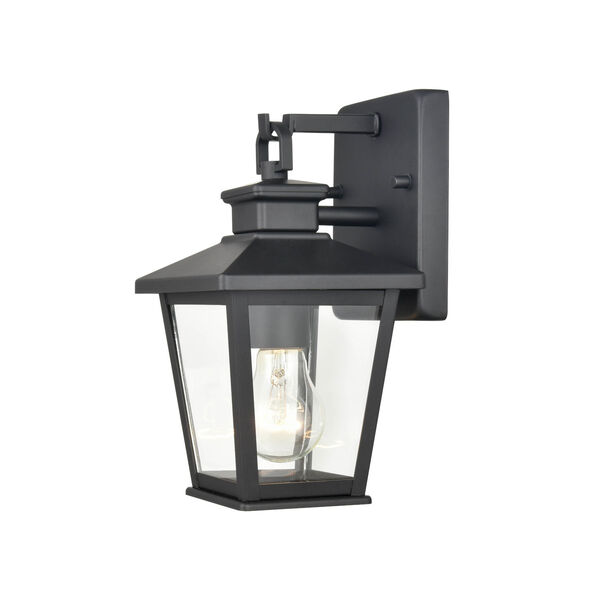 Bellmon Powder Coat Black One-Light Outdoor Wall Sconce, image 3