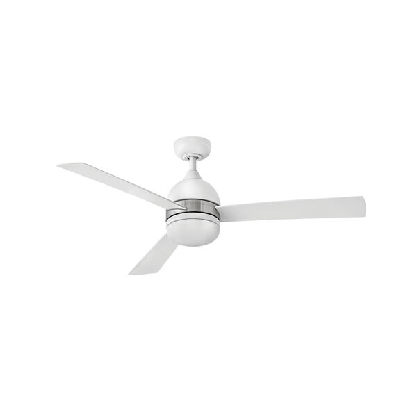 Verge Matte White LED 52-Inch Ceiling Fan, image 4